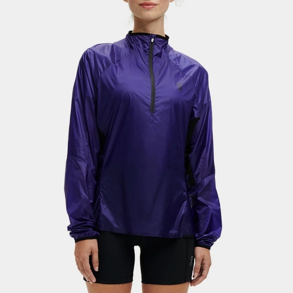 On Running Zero Jacket Long Sleeve Ultralight 1/4 Zip Packable Twilight L NWT - Picture 2 of 16